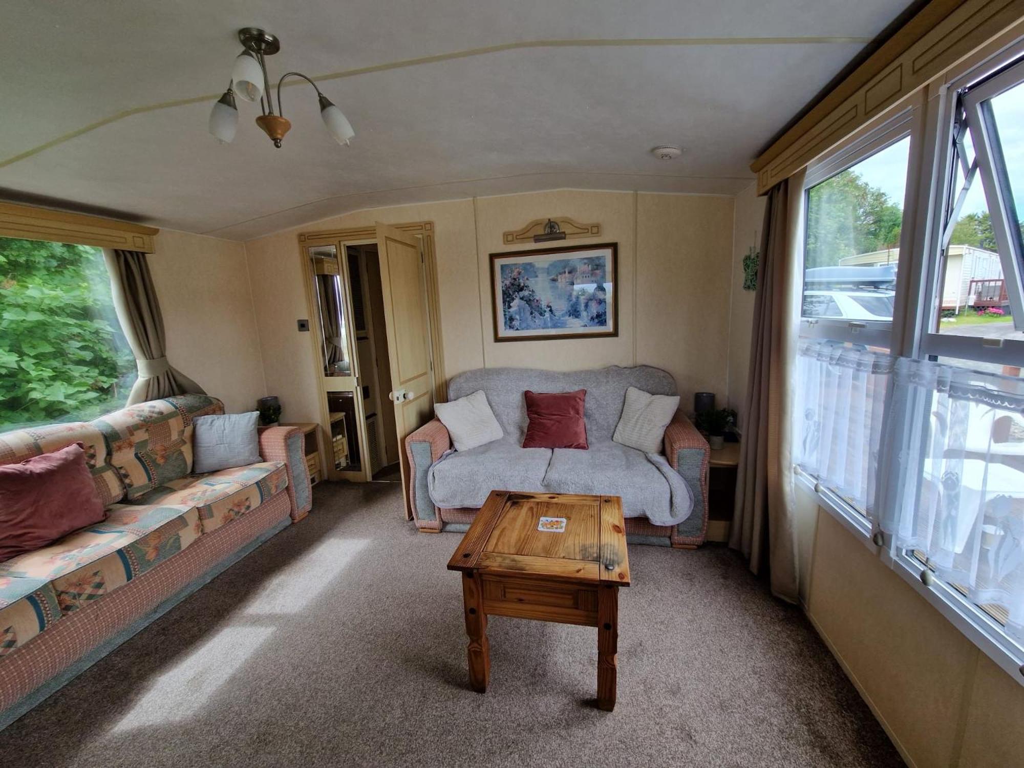 Haven On The Hill 2 Bed Caravan With Town Views Of Aberystwyth F7 エクステリア 写真
