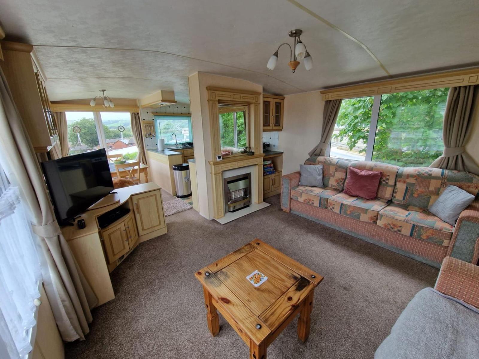 Haven On The Hill 2 Bed Caravan With Town Views Of Aberystwyth F7 エクステリア 写真