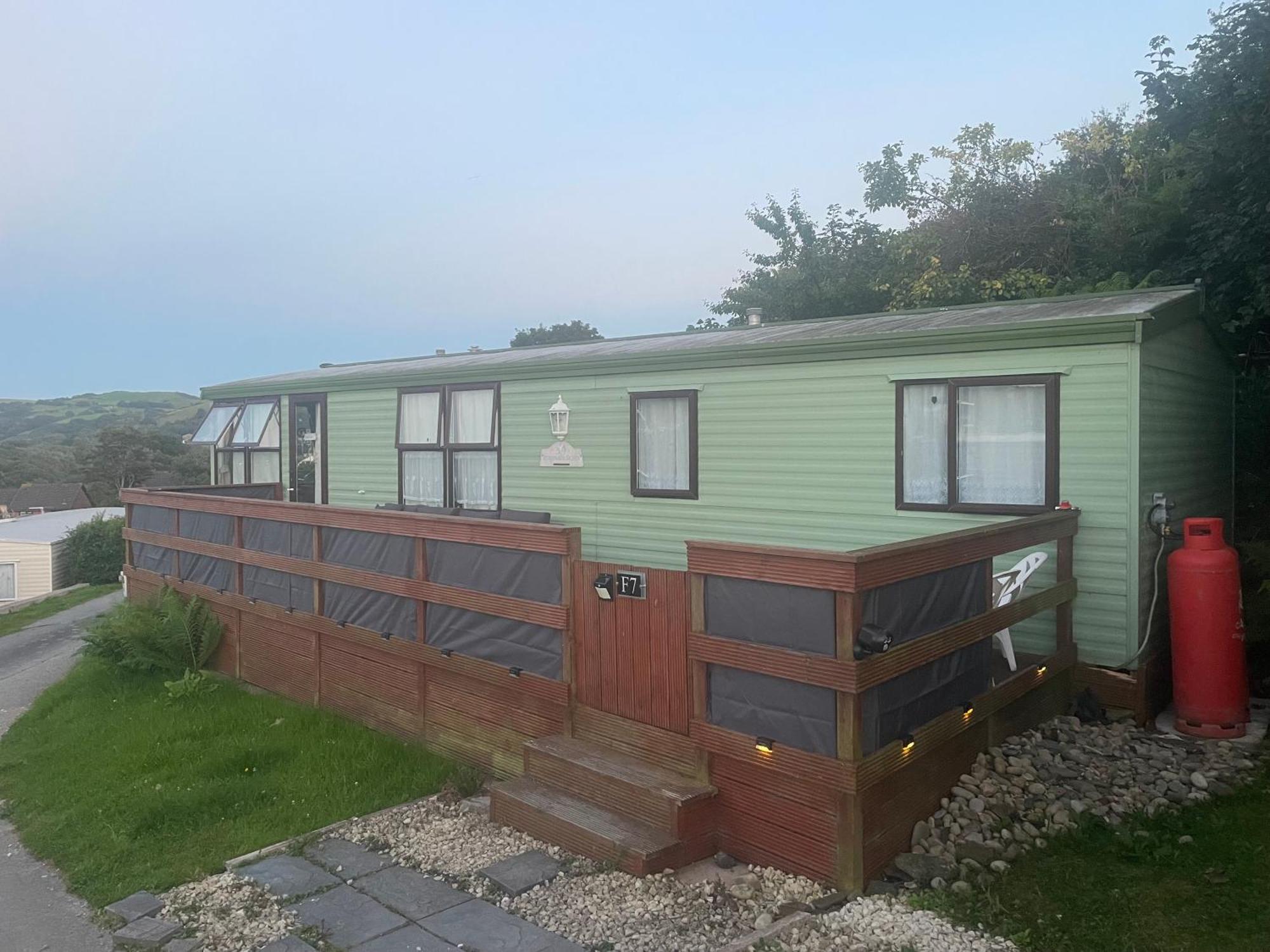 Haven On The Hill 2 Bed Caravan With Town Views Of Aberystwyth F7 エクステリア 写真