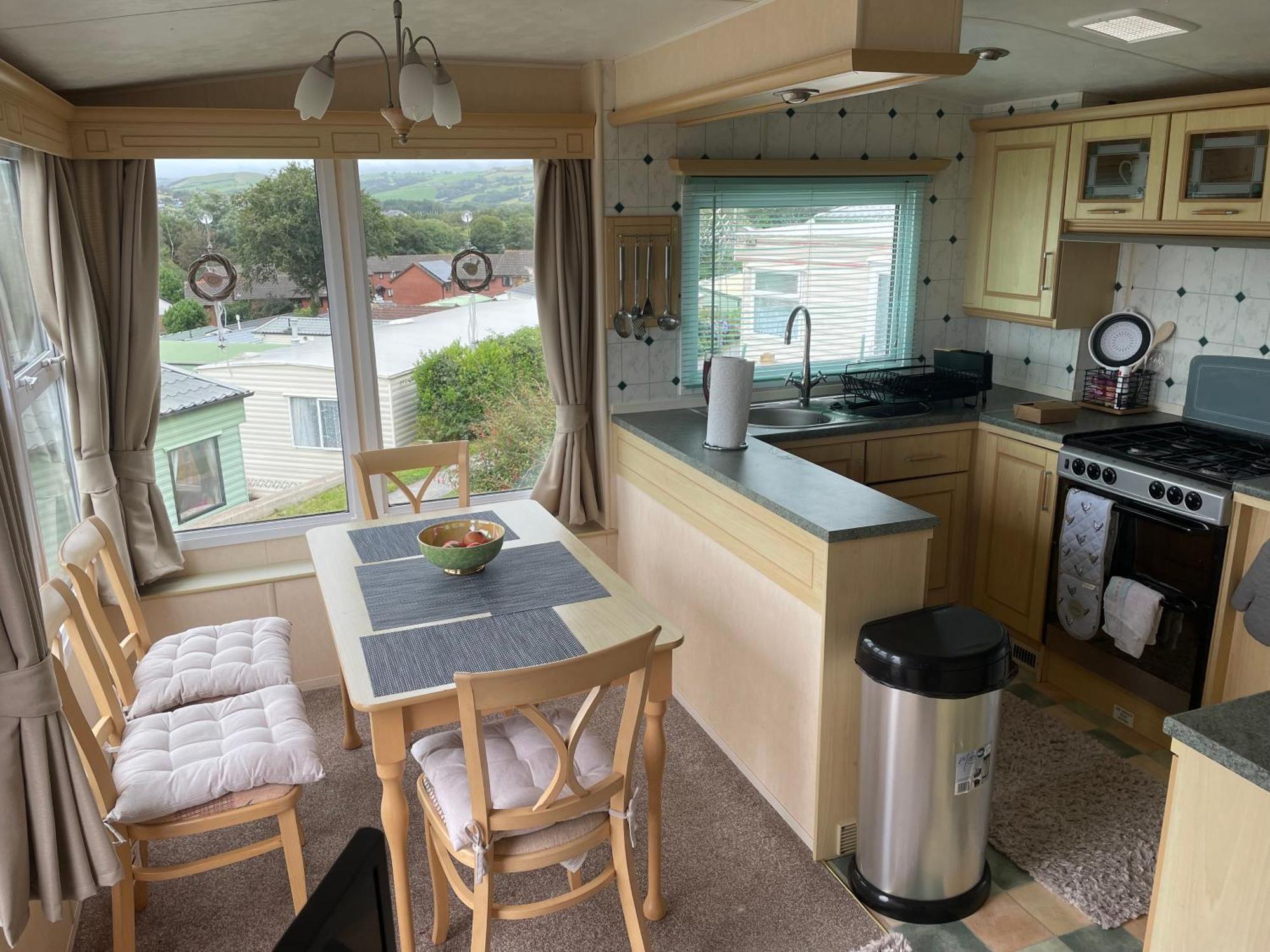 Haven On The Hill 2 Bed Caravan With Town Views Of Aberystwyth F7 エクステリア 写真