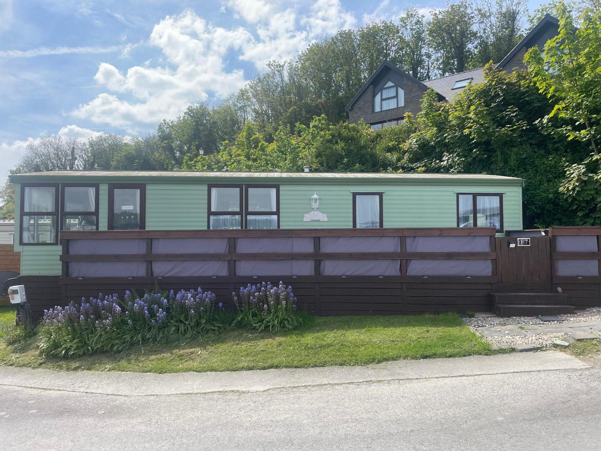 Haven On The Hill 2 Bed Caravan With Town Views Of Aberystwyth F7 エクステリア 写真